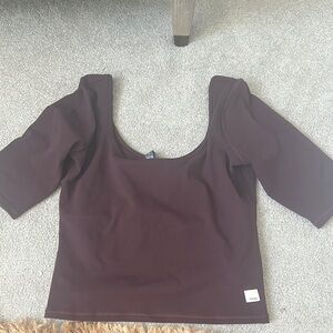 Vuori Women's Burgundy Top